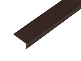 Уголок дополнительный коричневый RAL8017 (1,9 м)